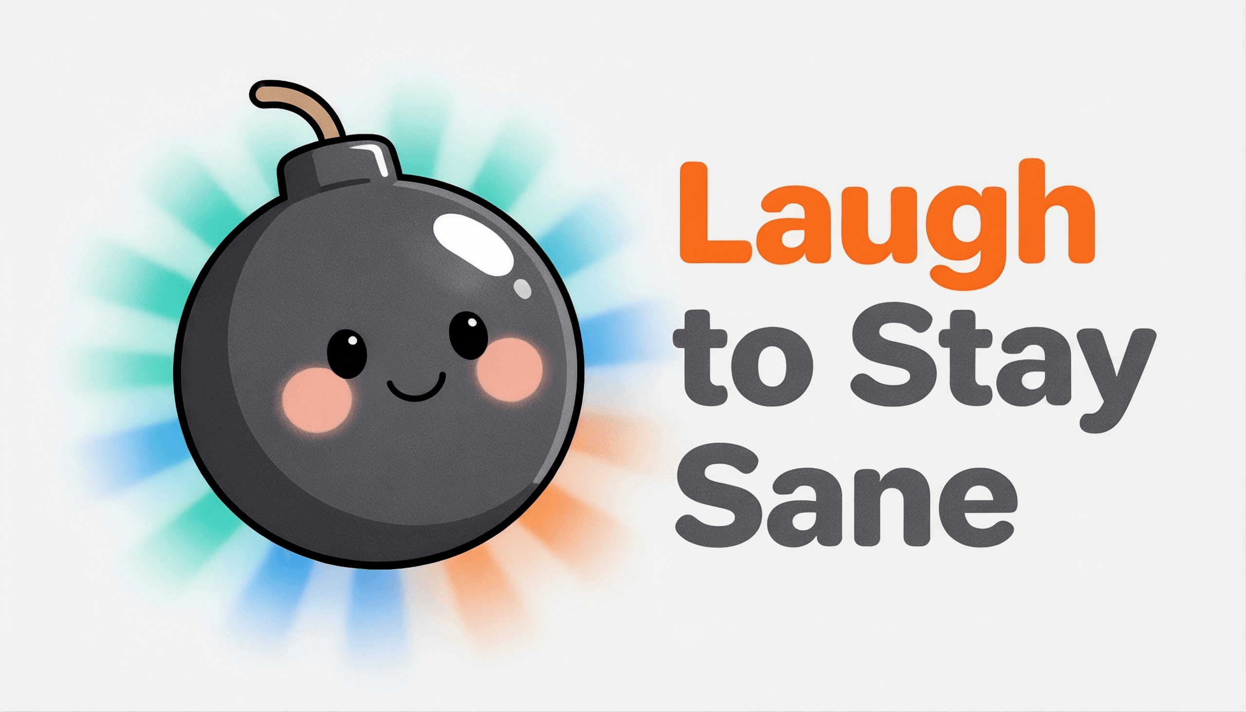 Laugh to Stay Sane Logo